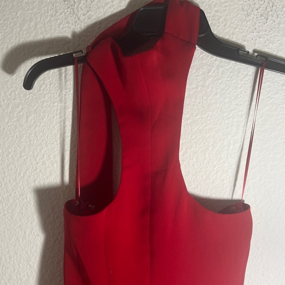 ENDLESS ROSE NWT STRAPLESS SCARF COLUMN MIDI halter DRESS S party home coming - Picture 4 of 8